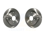 Rear Disc Brake Rotors Pair For Ford Edge Mazda CX-7 Lincoln MKX