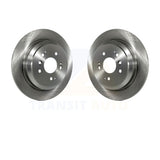 Rear Disc Brake Rotors Pair For Honda Pilot Ridgeline Passport