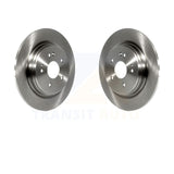 Rear Disc Brake Rotors Pair For Honda CR-V Acura TLX