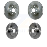 Front Rear Disc Brake Rotors Kit For Chevrolet Cruze Sonic Limited