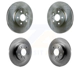 Front Rear Brake Rotors Kit For 2013 Chevrolet Cruze With 292mm Diameter Rotor