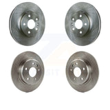 Front Rear Disc Brake Rotors Kit For Chevrolet Cruze Volt Bolt EV EUV