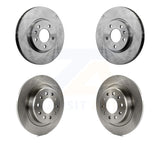 Front Rear Disc Brake Rotors Kit For Chevrolet Equinox Malibu GMC Terrain Buick