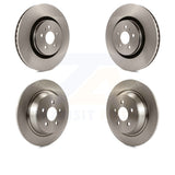 Front Rear Disc Brake Rotors Kit For Ford Edge Fusion Lincoln MKZ MKX Nautilus