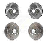 Front Rear Disc Brake Rotors Kit For Subaru Impreza