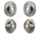 Front Rear Disc Brake Rotors Kit For Subaru WRX