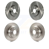 Front Rear Disc Brake Rotors Kit For Mercedes-Benz E350 E320 AWD