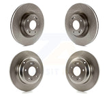 Front Rear Disc Brake Rotors Kit For Hyundai Genesis Coupe
