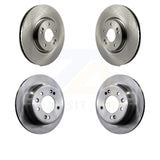 Front Rear Disc Brake Rotors Kit For Hyundai Tucson