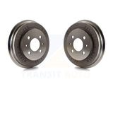 Rear Brake Drums Pair For Hyundai Accent