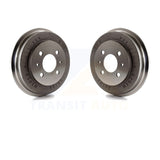 Rear Brake Drums Pair For Hyundai Accent