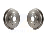 Rear Brake Drums Pair For Volkswagen Jetta Beetle