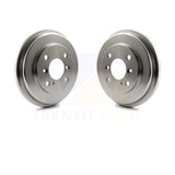 Rear Brake Drums Pair For Ford Fiesta