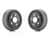 Rear Drums Pair For Chevrolet Cavalier Pontiac Sunfire Grand Am Corsica Buick