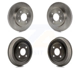 Front Rear Disc Brake Rotors Drums Kit For Saturn SL2 SL1 SC2 SL SC1 SW2 SW1 SC