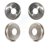 Front Rear Disc Brake Rotors Drums Kit For Suzuki XL-7 Grand Vitara