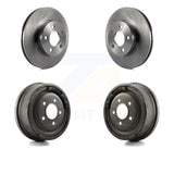 Front Rear Disc Brake Rotors Drums Kit For Ford Ranger Mazda B4000