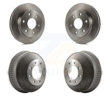 Front Rear Disc Brake Rotors Drums Kit For Chevrolet Suburban 1500