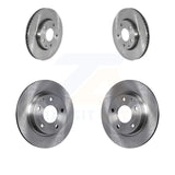 Front Rear Disc Brake Rotors Kit For Mazda 3
