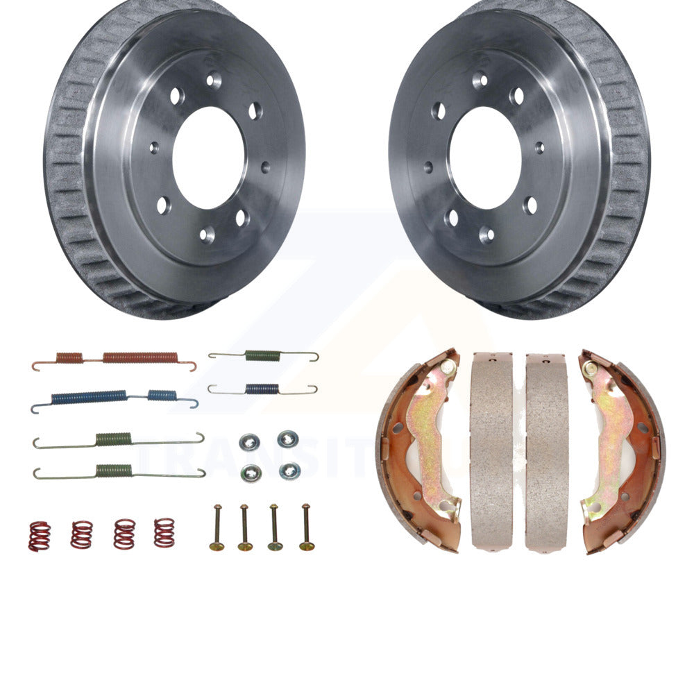 2007 2008 2009 Kia Spectra Drum rear brakes