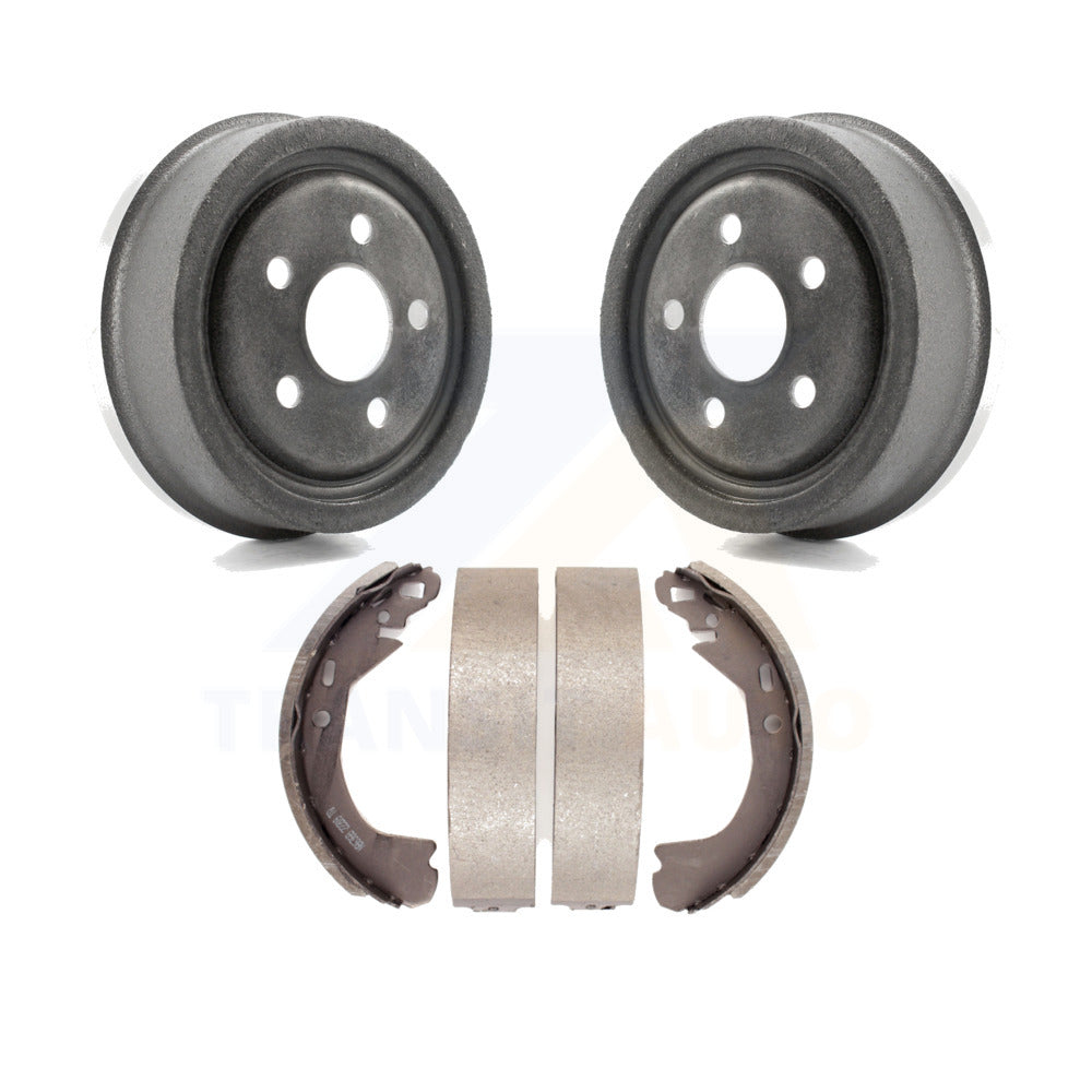 Transit Auto Rear Brake Drum Kit For Chevy Cruze (2011-2016) | Includes Shoes, Hardware & Drums | K8N-100381