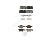 Front Rear Ceramic Brake Pads Kit For Mercedes-Benz S550 SL550 CL550 S600 S350