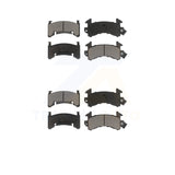 Front Rear Ceramic Brake Pads Kit For Chevrolet Camaro Pontiac Firebird Cadillac
