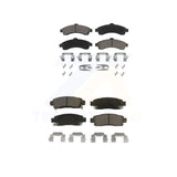 Front Rear Ceramic Brake Pads Kit For Chevrolet Trailblazer GMC Envoy EXT XL XUV
