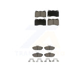 Front Rear Ceramic Brake Pads Kit For Ford Mustang
