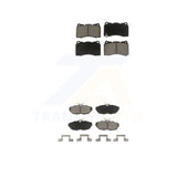 Front Rear Ceramic Brake Pads Kit For Ford Mustang