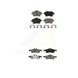 Front Rear Ceramic Brake Pads Kit For Mini Cooper With 294mm Diameter Rotor