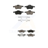 Front Rear Ceramic Brake Pads Kit For Mini Cooper With 276mm Diameter Rotor