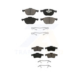 Front Rear Ceramic Brake Pads Kit For Mazda 3 5