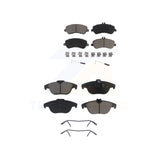 Front Rear Ceramic Brake Pads Kit For Mercedes-Benz GLK350 GLK250