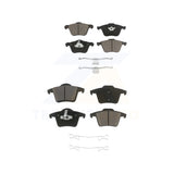 Front Rear Ceramic Brake Pads Kit For 03-14 Volvo XC90 With 316mm Diameter Rotor