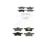 Front Rear Ceramic Brake Pads Kit For Ford Expedition Lincoln Navigator