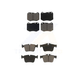 Front Rear Ceramic Brake Pads Kit For Mercedes-Benz C300 C400 C350e
