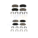 Front Rear Ceramic Brake Pads Kit For Nissan Rogue Sport Qashqai