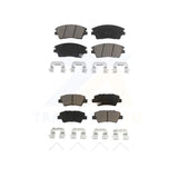 Front Rear Ceramic Brake Pads Kit For Hyundai Tucson Kia Sportage