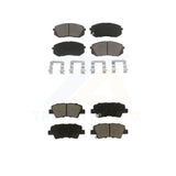 Front Rear Ceramic Brake Pads Kit For 2016 Kia Soul EV From Chassis VIN #160921