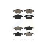 Front Rear Ceramic Brake Pads Kit For 2012 Volvo S40