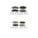 Front Rear Ceramic Brake Pads Kit For Chevrolet Tahoe GMC Suburban 1500 Yukon XL