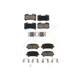 Front Rear Ceramic Brake Pads Kit For 2015-2020 Chevrolet Colorado GMC Canyon