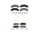 Front Rear Ceramic Brake Pads Kit For Ford F-250 Super Duty F-350 Excursion