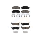 Front Rear Ceramic Brake Pads Kit For Ford Ranger Mazda B2300 B4000