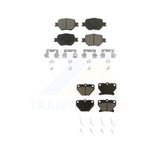 Front Rear Ceramic Brake Pads Kit For Toyota Celica