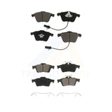 Front Rear Ceramic Brake Pads Kit For Saab 9-3 9-3X