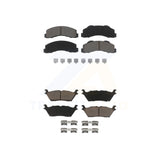 Front Rear Ceramic Brake Pads Kit For Ford F-150 Expedition Lincoln Navigator