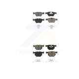 Front Rear Ceramic Brake Pads Kit For BMW 330i 330xi 335xi