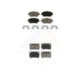 Front Rear Ceramic Brake Pads Kit For Lexus IS250 GS300